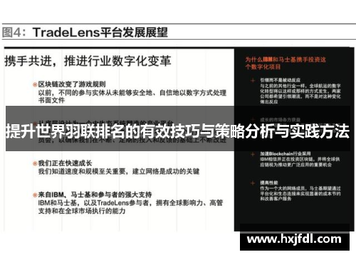 提升世界羽联排名的有效技巧与策略分析与实践方法 提升世界羽联排名的有效技巧与策略分析与实践方法